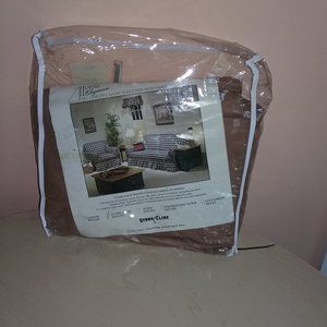 Home Elegance Love Seat 90 x 130 Full Length Casual Slipcover with Skirt